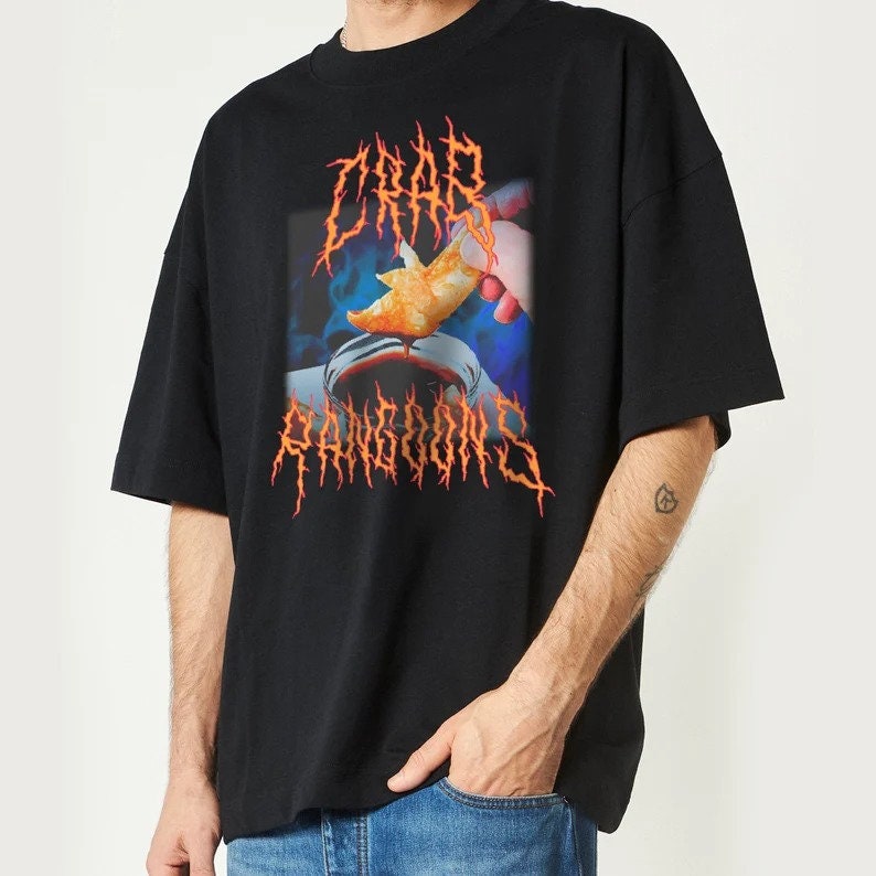 Discover Crab Rangoon Heavy Metal T-shirt, Crab Rangoon vintage shirt