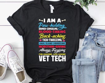 Shirt dierenarts / cadeau dierenarts / shirt dierenarts / T-shirt dierenarts / shirt dierenarts / shirt I am a Paw Holding