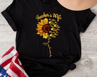 Trucker Shirt | Trucker T-Shirt | Trucker Gift | Truck Driver Shirt | Trucking Shirt | Trucker’s Wife Shirt