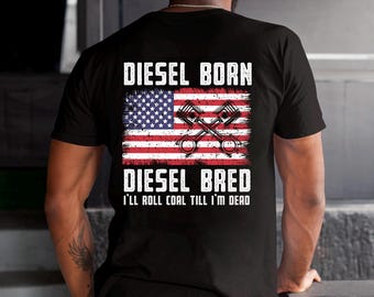 Camiseta de mecánico / Camiseta de mecánico / Sudadera con capucha de mecánico / Regalo de mecánico / Camiseta vintage de Diesel Born de Mechanic USA