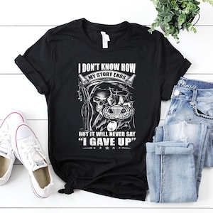 Paratrooper Shirt / Paratrooper T-Shirt / Paratrooper Gift / Paratrooper Hoodie / I Don&#39;t Know How My Story Ends Shirt