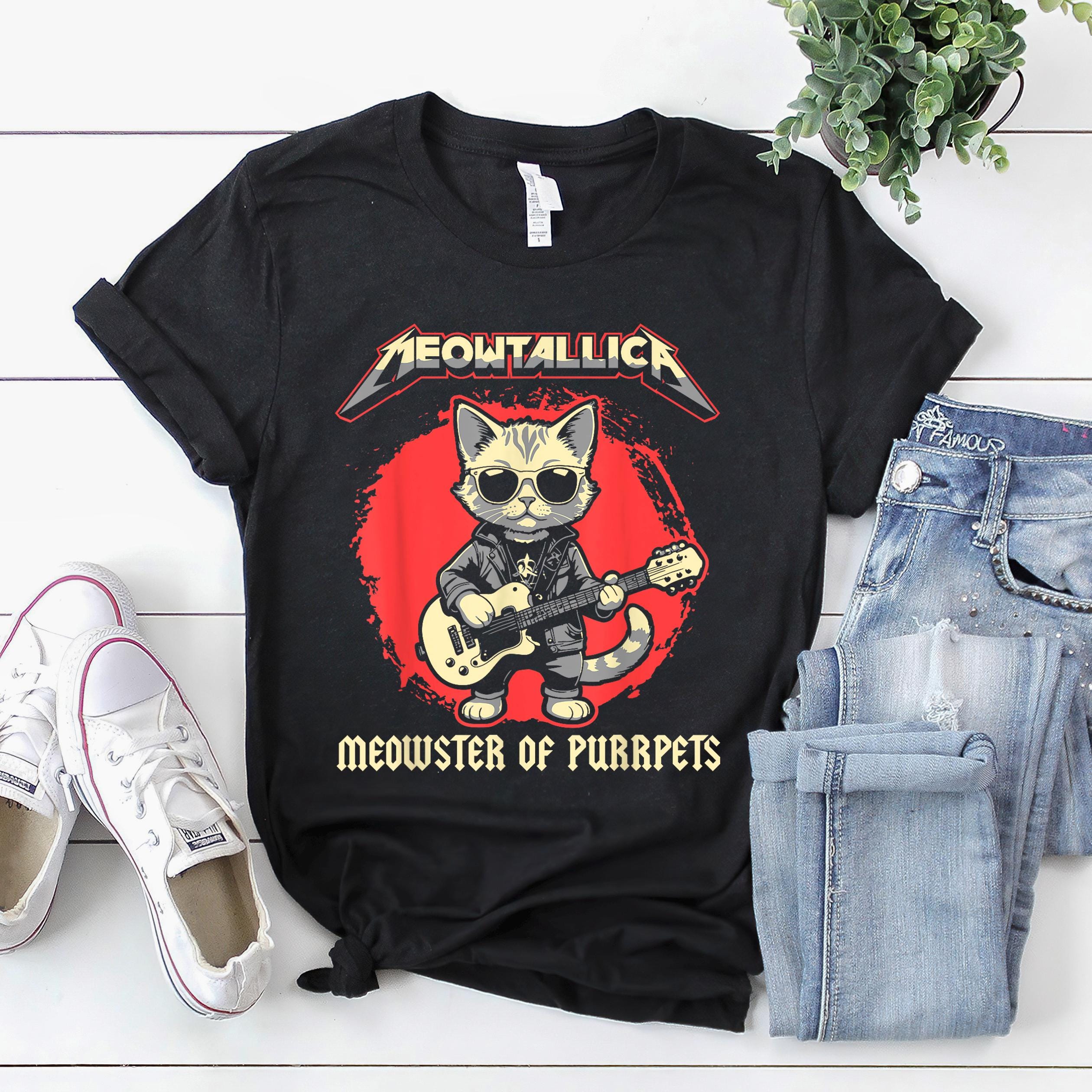 Meowtallica shirt - Etsy 日本