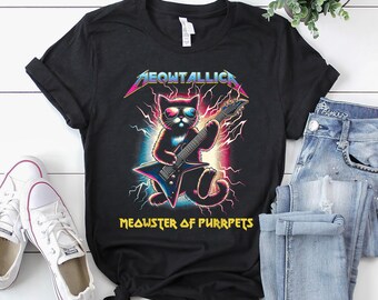 Shirt dierenarts / cadeau dierenarts / shirt dierenarts / T-shirt dierenarts / shirt katten / shirt Meowtallica Meowster Of Purrpets
