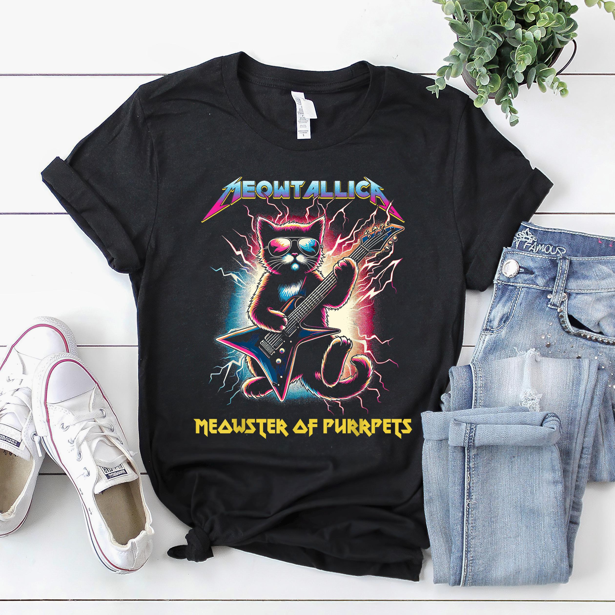Meowtallica shirt - Etsy 日本