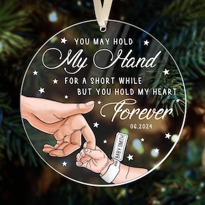 Personalized Miscarriage Ornament, Infant Loss Stillbirth Keepsake, Baby Memorial, Sympathy Gift Ornament, Baby Loss Gift, Miscarriage Grief