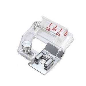 Adjustable Bias Binder Foot/Bias Tape Binding Foot for Brother Sewing Machine