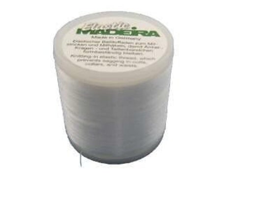 Madeira Elastic Invisible Knitting-in Yarn 220yd for Cuffs/collars