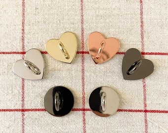 Metal Adhesive Heart Shaped Phone Charm Hook, Phone Charm Holder, Kpop Phone Charm Hook, Round Phone Charm Holder