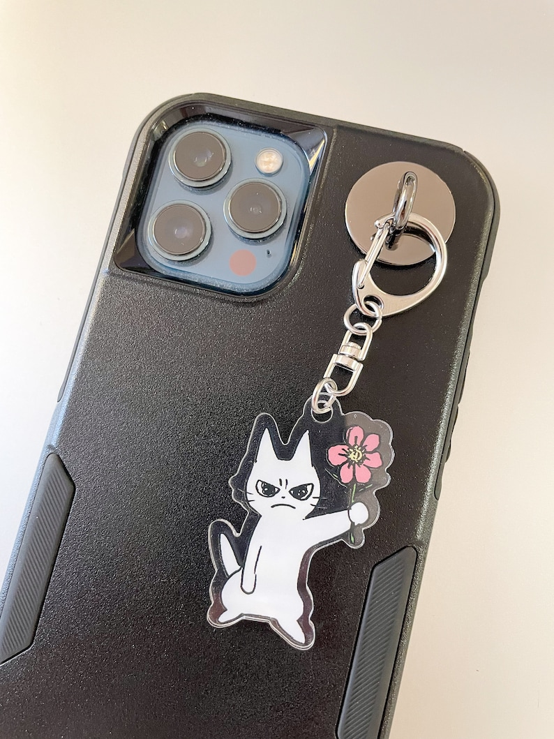 12-Pack Silver Metal Phone Charm Hooks - Adhesive Round Holder For DIY Charms & Lanyards