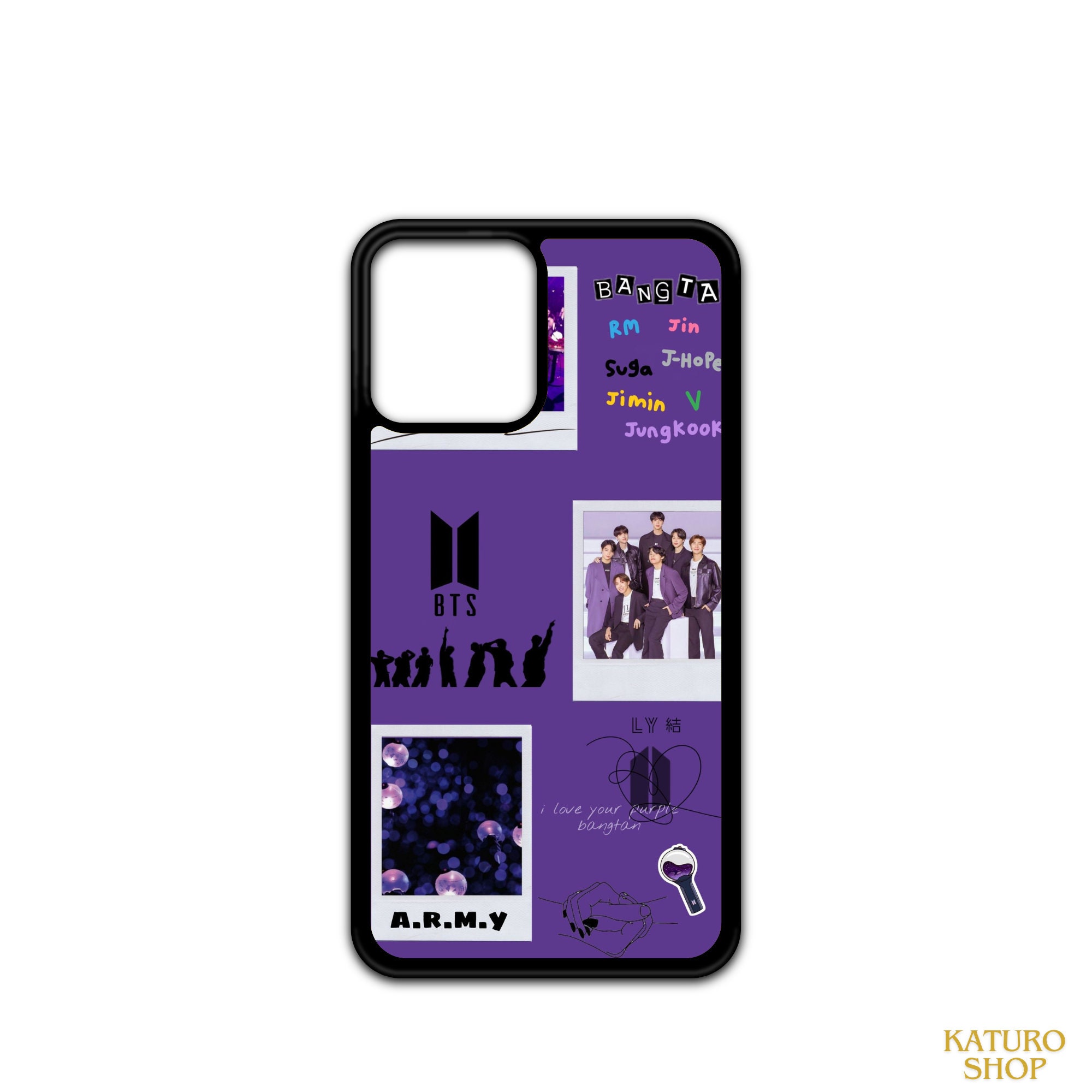 iPhoneケース BTS    ON  Title  Case BTS Phone Cases / Army iPhone Case | BTS Fan Art Cover | BTS