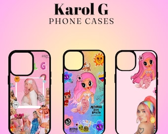 Karol G Phone Cover-Durable and Chic, Karol G Art Phone Case - Unique and Vibrant Un verano sin ti prints for iPhone case