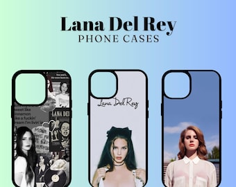 Lana Del Rey Phone Case, Music artist, Lana Del Rey Cover for iPhone 15 Pro Max , iPhone 14, iPhone 13, iPhone 12, iPhone 11, Samsung S24