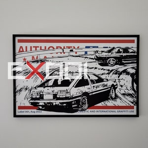 BUY NEW initial d - 190510 Premium Anime Print Poster