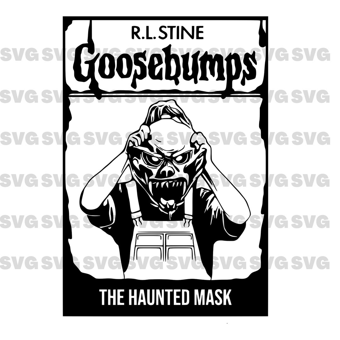 Goosebumps, SVG, RL STINE, Halloween, Goosebumps Book Cover, Digital Goosebumps, SVG, RL STINE, Halloween, Goosebumps Book Cover, Digital