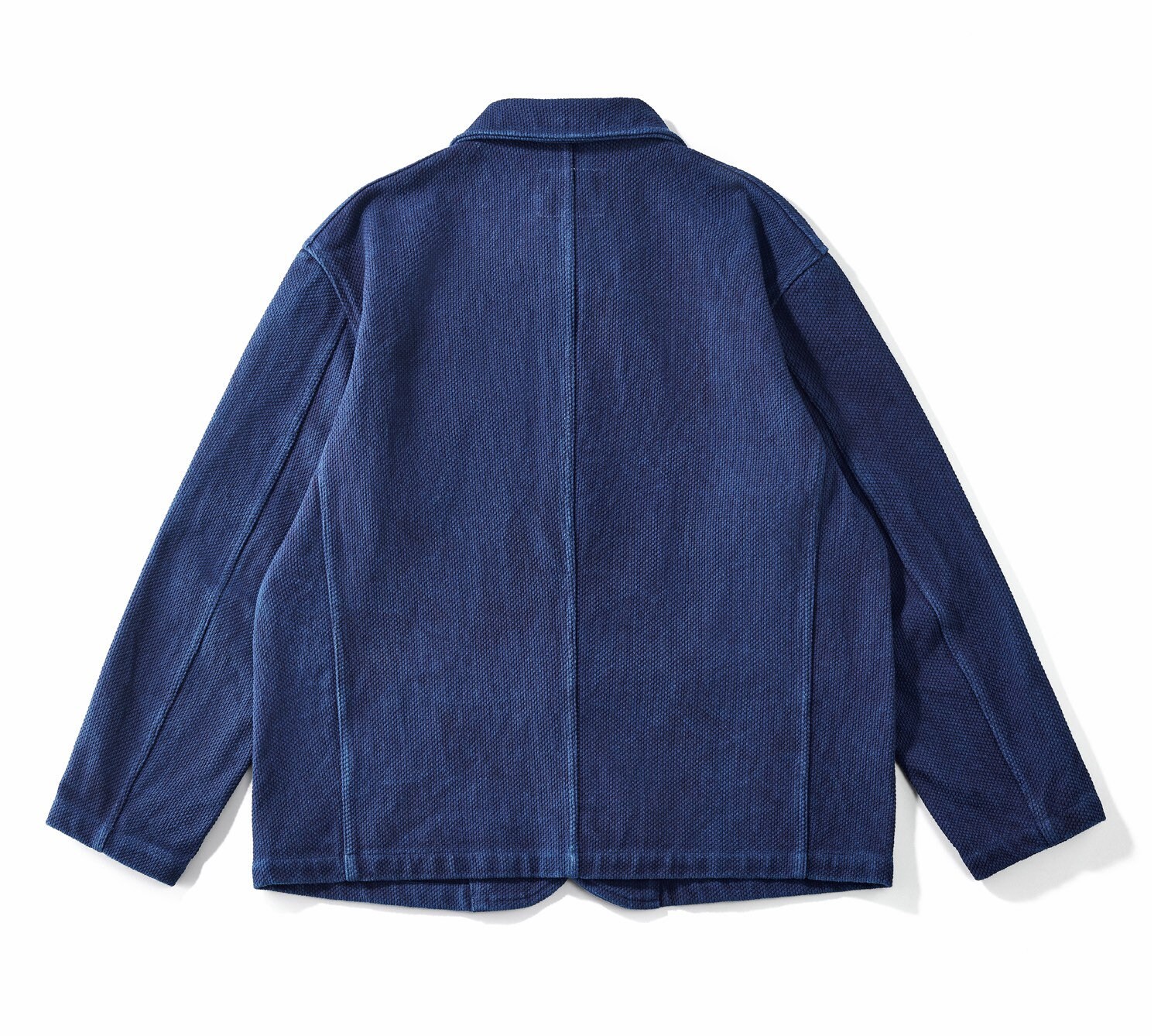 Indigo Blue French Worker Jacket Vintage Cardigan Thin Coat - Etsy