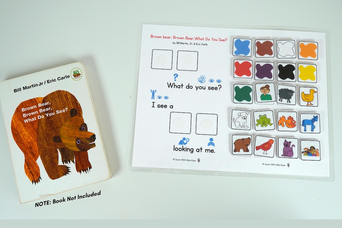 Brown Bear, Brown Bear Activities Story Companion |adapted Books for ...