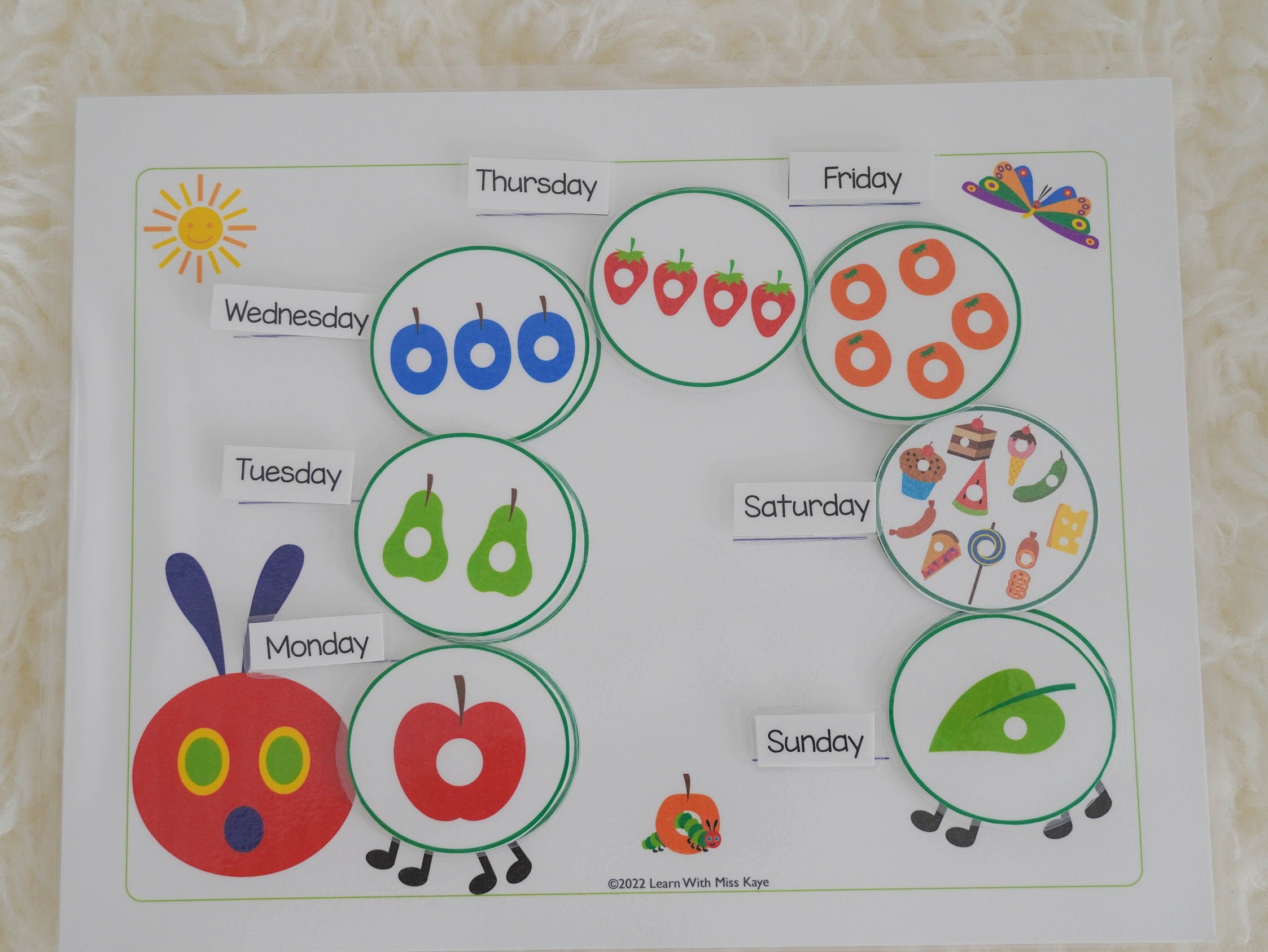 The Very Hungry Caterpillar Printables