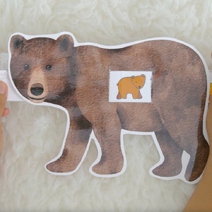 Brown Bear Story Strip: Homeschool Circle Time Prop (Digital Download)