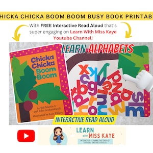 Chicka Chicka Boom Boom Busy Book Printable | Activity Worksheet for ...