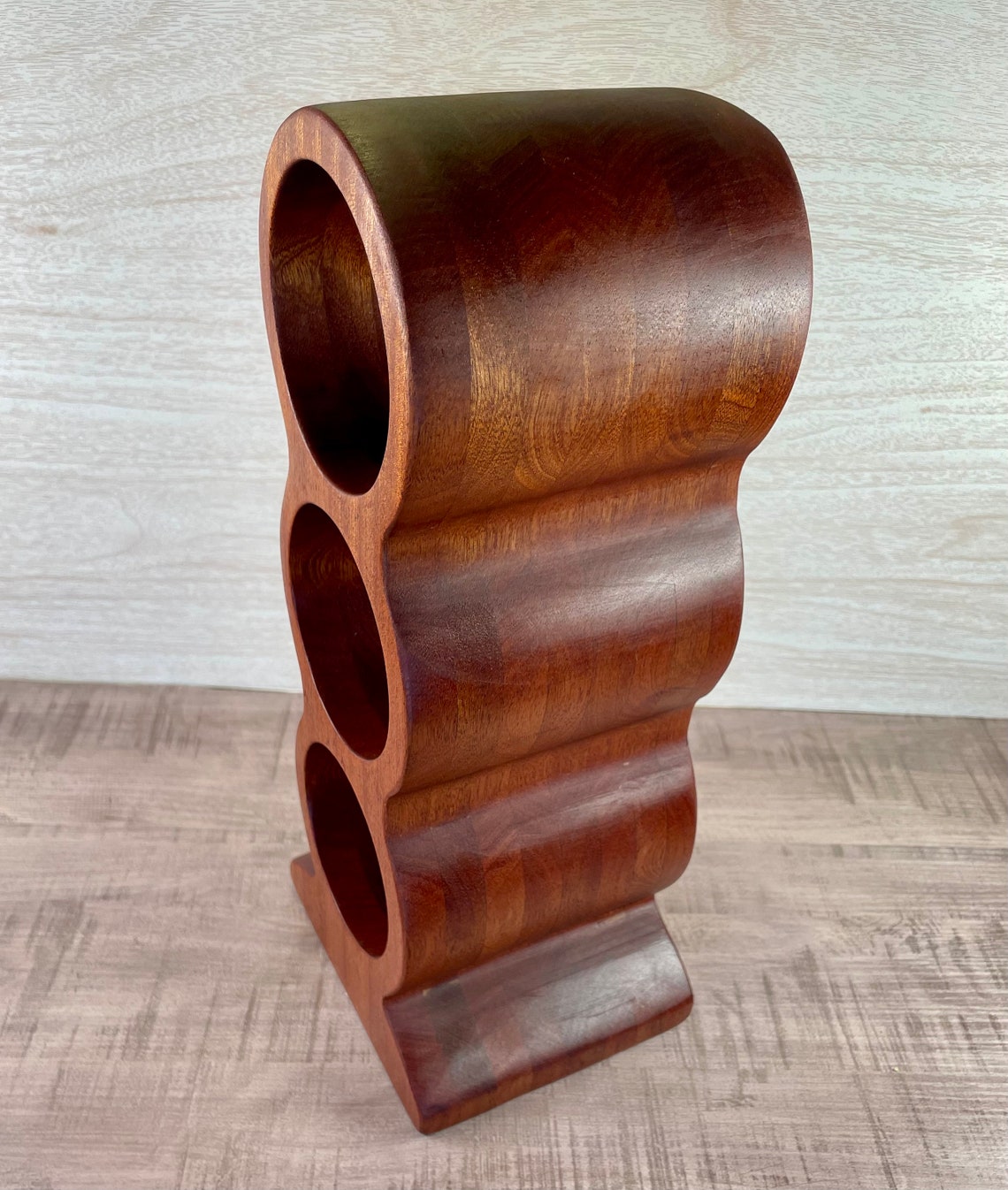 3 Bottle Wine Rack Router Template. Clear Cast Acrylic or MDF ...