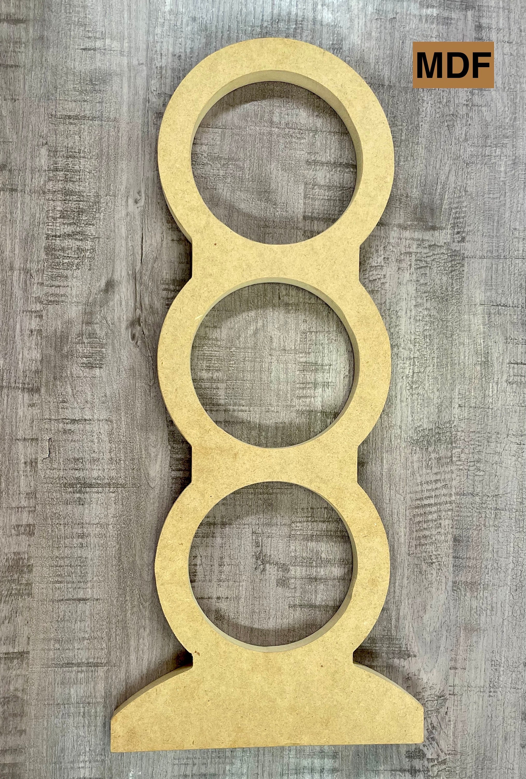 3 Bottle Wine Rack Router Template. Clear Cast Acrylic or MDF, Woodworking Template, Woodworking