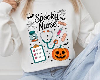 Spookachtig verpleegstersshirt: Pumpkin Spice Propofol, Halloween-T-shirt