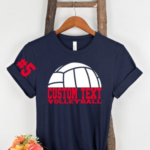 Customized Volleyball Shirt, Your Name Volleyball Shirt, Custom Volleyball Shirt, Game Day Shirt, Volleyball Shirt, Volleyball Mom Shirt