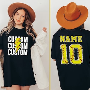 Custom Softball Shirt: Personalized Team Baseball Mom Sweatshirt
