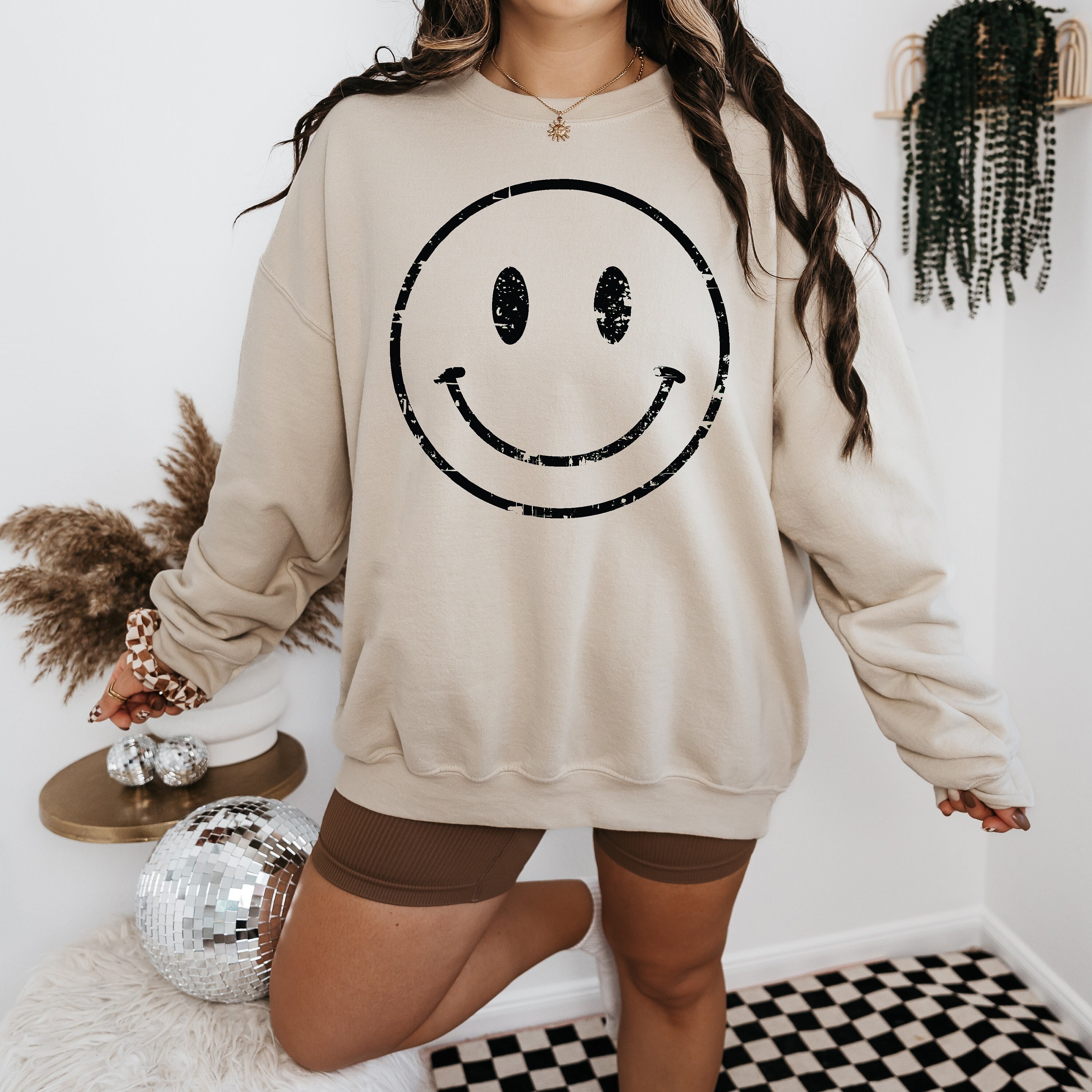 Smiley Face Hoodie - Etsy Canada