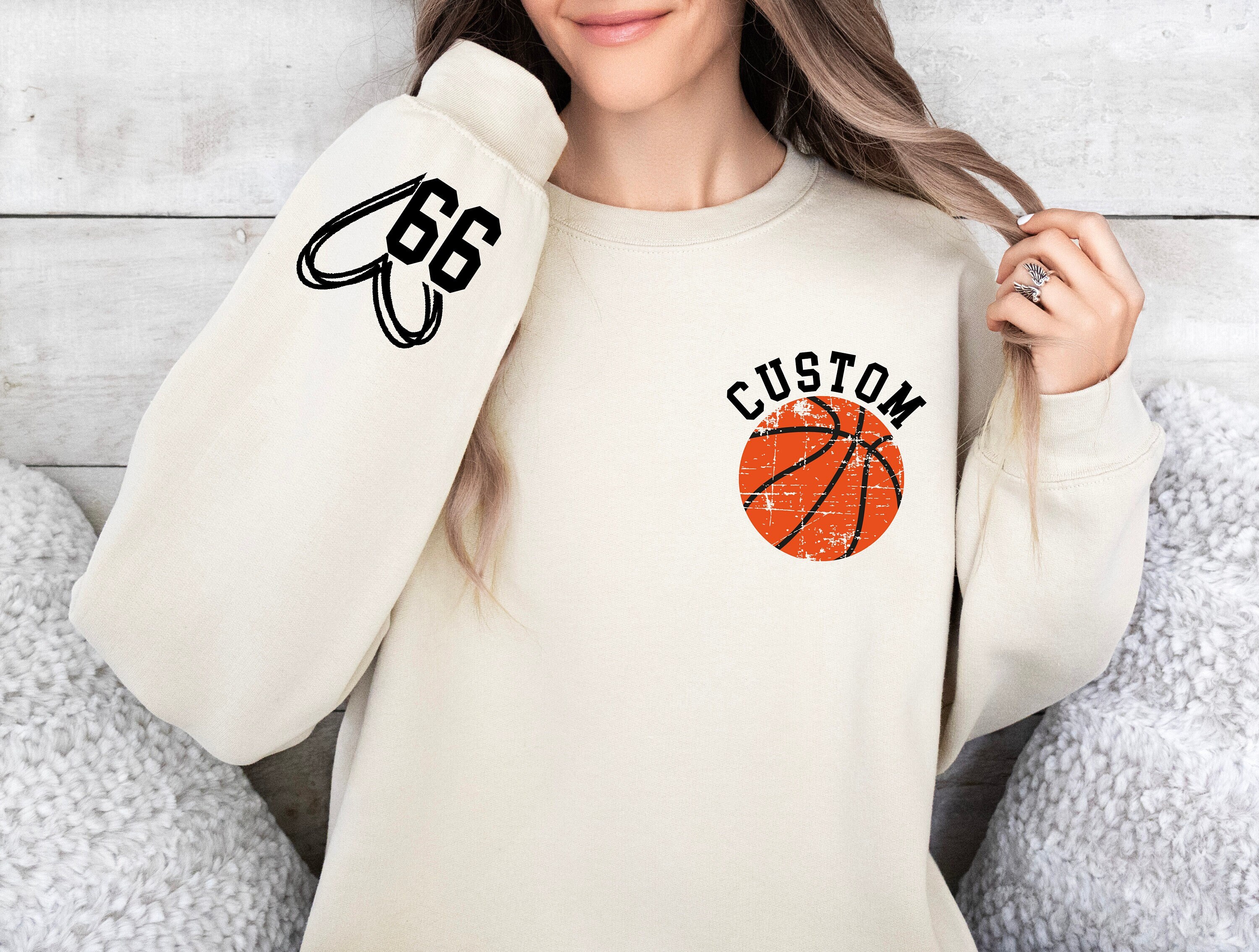 Vintage Basketball Sweatshirt Etsy UK