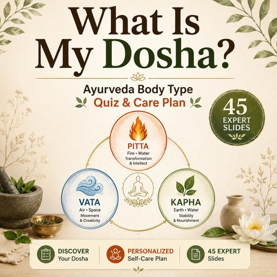 Ayurveda Body Type Quiz – Discover Your Dosha & Personalized Self-Care Plan