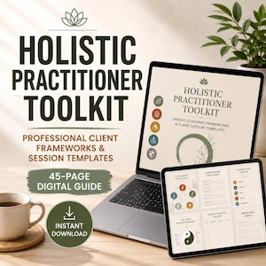 Holistic Coaching Workbook – Practitioner Toolkit & Client Templates