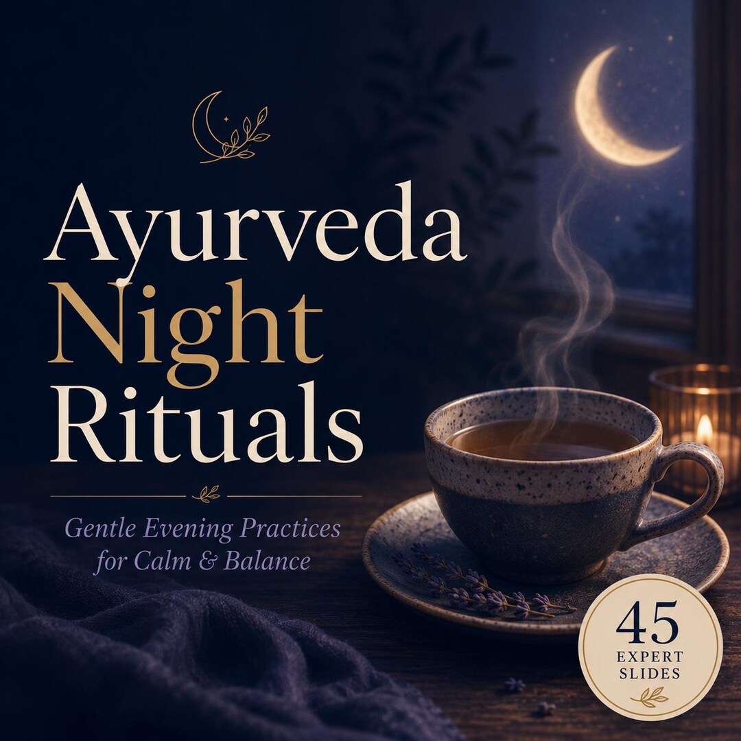 Night Calm Ritual Ayurveda Night Rituals – Gentle Evening Practices for Calm & Balance - Etsy