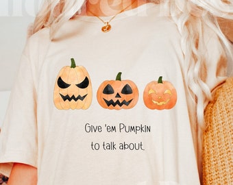 Jack o lantern Shirt, Pumpkin patch shirt, Thanksgiving T shirt, Cute fall shirt, Spooky season shirt, Halloween time Women's Shirt