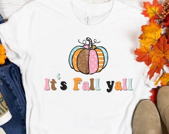 Fall shirt for women, women fall shirt, Fall shirt for girls, Cute pumpkin shirt, Fall shirt for teacher, Gift for her, Thanksgiving shirt