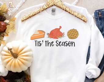Funny Thanksgiving Sweater, Group thanksgiving sweatshirt, Thanksgiving top, Funny Fall Pullover, Family Thanksgiving sweater
