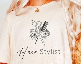 Hair Stylist Shirt, Cosmetology T shirt, Cosmetology Graduation gift, Hair Stylist Cute Shirt, Shirts for hairstylist, Gift for Hairstylist