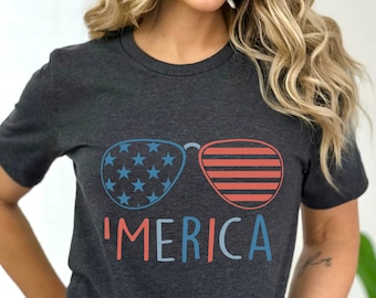 4th of July Merica Shirt: Patriotic Family Matching Tee