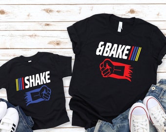 Dad and Kid Matching Shirts,Sake and Bake Shirts,Father Son T-shirts,Daddy and Me Outfits,Fathers Day T-Shirts,Fathers Day Gift,New Dad Gift