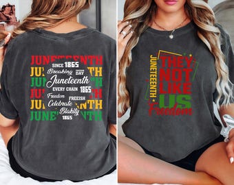 Comfort Colors Juneteenth Shirt: Black History & Pride