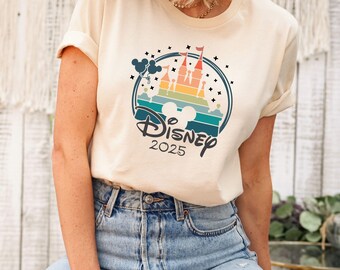 Disney Castle 2025 Tshirt, Disney Family Trip 2025, Family Trip Gifts, Disney Family Matching Shirts,  Disney Trip Shirts, Disney 2025 Trip