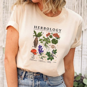 Herbology Plants Shirt, Herbology Tee, Gift For Plant Lover, Botanical Shirt, Plant Lover Shirt, Plant Wizard Pottery Shirt, Gardening Shirt