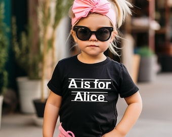 Custom Kids Name Shirt: Back to School Personalized Tee