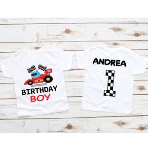 Race car Birthday boy shirt, Racecar birthday shirt,birthday boy shirt,racecar birthday party,race car t-shirt,custom race car, racing shirt