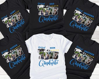 CUSTOM Graduation 2025 Family Matching Shirt, Custom Photo Graduation Shirt,Personalized Graduation Party Shirts,Proud Family Graduation tee