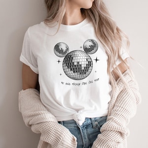 Comfort Colors Shirt, Me and Mickey Vibe Like That Shirt, Magic Disco Ball Shirt, Disney Mickey Mouse Disco Ball T-Shirt, Disco Ball Shirt
