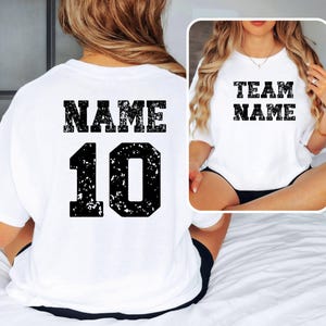 Custom Team Name Shirt, Personalized Team Name T-Shirt, Team Spirit Shirt, Custom Mascot Tees, Gameday Season Shirt, School Team Name