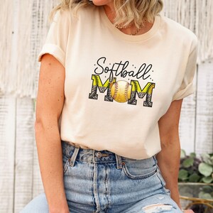 Softball Mom Tshirt, Softball Shirt, Mom Birthday T-Shirt, Funny Mom Shirt, Game Day Shirt, Softball Sport Mom Gifts, Sport Shirt for Women