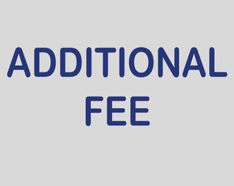 ADDITIONAL FEE
