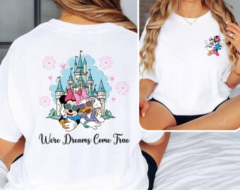 Minnie Mouse And Daisy Duck Besties Shirt, Disney Girls Trip Tshirt, Magic Kingdom Shirt, Disney Friends Matching Shirt, Disney Besties Tee